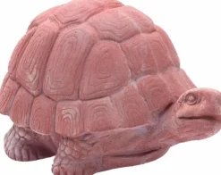 Best ANTICOMESTIERE Tortue en terre cuite rouge Tartaruga - 21 x 14 x 17 cm
