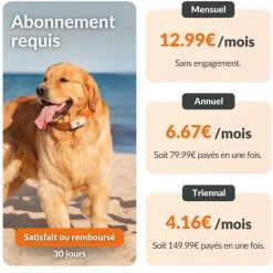 Discount WEENECT Traceur GPS pour chien coloris blanc