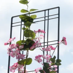 LOUIS MOULIN Treillage à piquer Écolier Fer plat Gris 30x100 cm