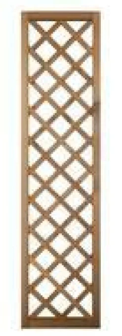 Hot Treillis Pralou diagonal en bois naturel huilé 180x45 cm