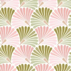 Hot SAFECO Trousse en tissu à motif rose et vert Eros - 23 x 13 x 10 cm