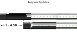 Outlet BLUE CORAL Tube LED aquarium LightWave Single Light 830, sans transformateur - TETRA