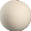Best LEONARDO Vase boule soliflore en céramique beige Bolla - Ø 12 x H 11 cm