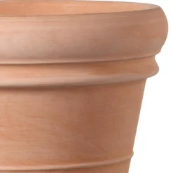 Hot DEROMA Vase Doppio bordo en terre cuite D.62 x H54