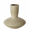 Online BOLTZE Vase en céramique beige mate Oasis - Ø 18 x H 18 cm