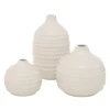 Sale BOLTZE Vase en porcelaine blanc Meruna L - Ø 12 x H 21 cm