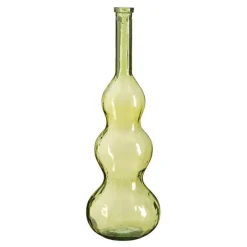 Best EDELMAN Vase en verre recyclé vert clair Benito - Ø 33 x H 100 cm