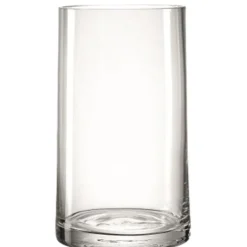 Sale LEONARDO Vase en verre transparent Novara - H 26 cm