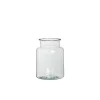 Sale Vase Mathew en verre transparent Ø 19 x H 25 cm