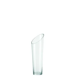 New LEONARDO Vase ouvert Dynamic verre Ø12,5xH40 cm