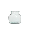 Hot Vase Vienne en verre transparent H 20 Ø 21 cm