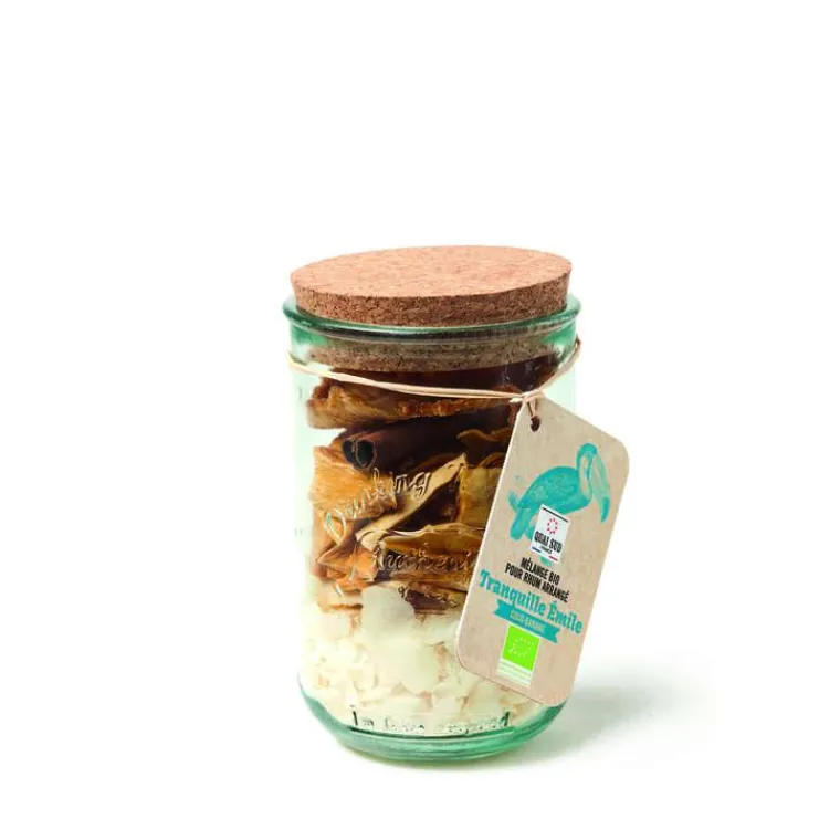 Outlet QUAI SUD Verre tumbler mélange bio tranquille emile 110 g