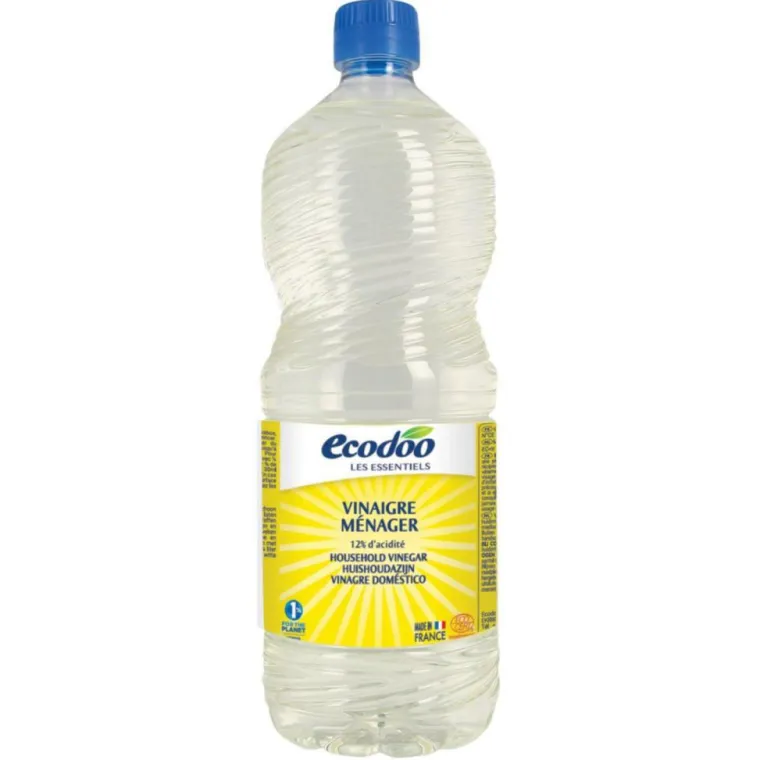 Hot ECODOO Vinaigre d'alcool blanc 12% acidité 1 l