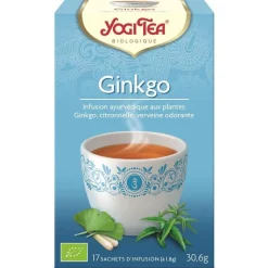 Online YOGI TEA Ginkgo – La boîte de 17 sachets