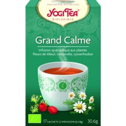YOGI TEA Grand calme – La boîte de 17 sachets