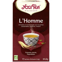 Sale YOGI TEA Homme – La boîte de 17 sachets